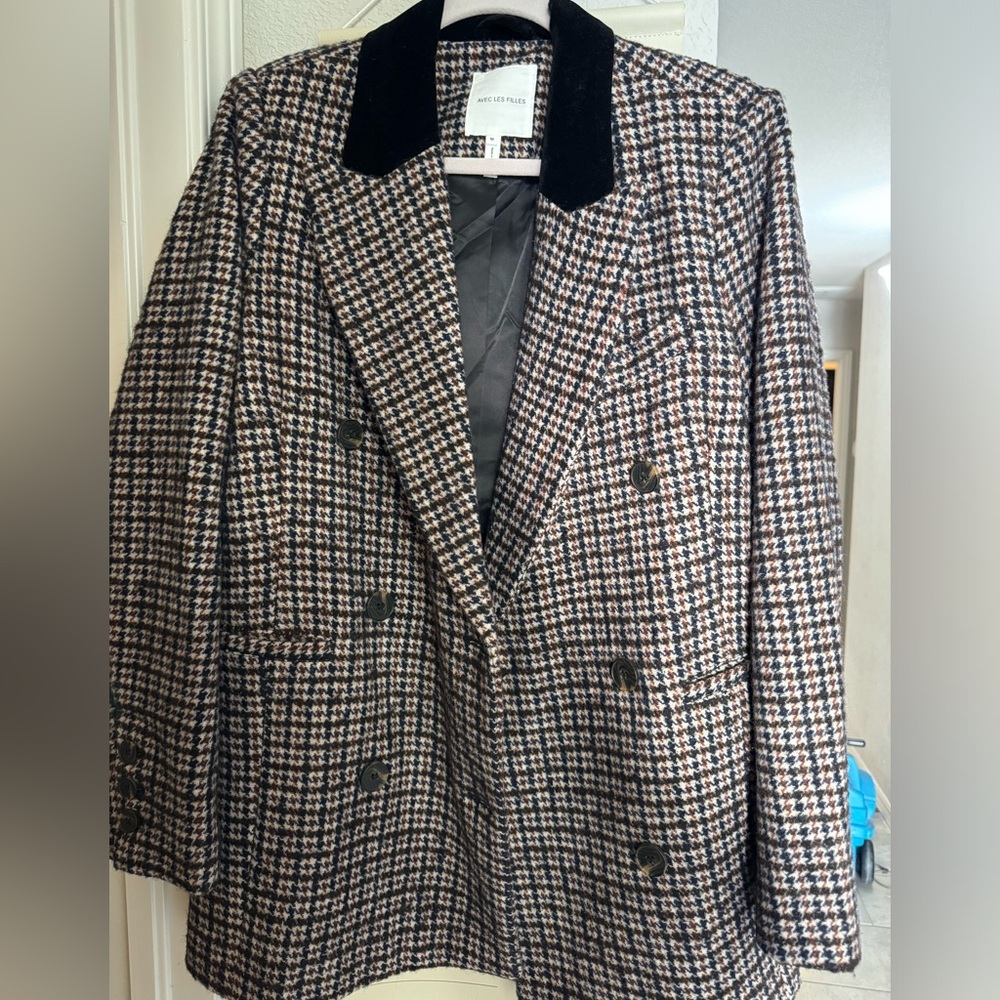 Anthro blazer. Never worn. Size Medium